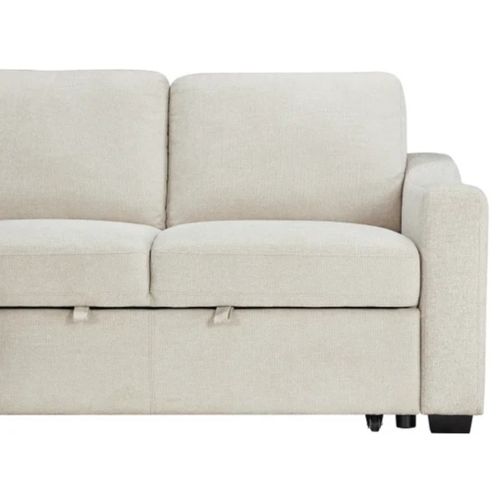 Ramona - Reversible sectional with pull-out bed and storage
