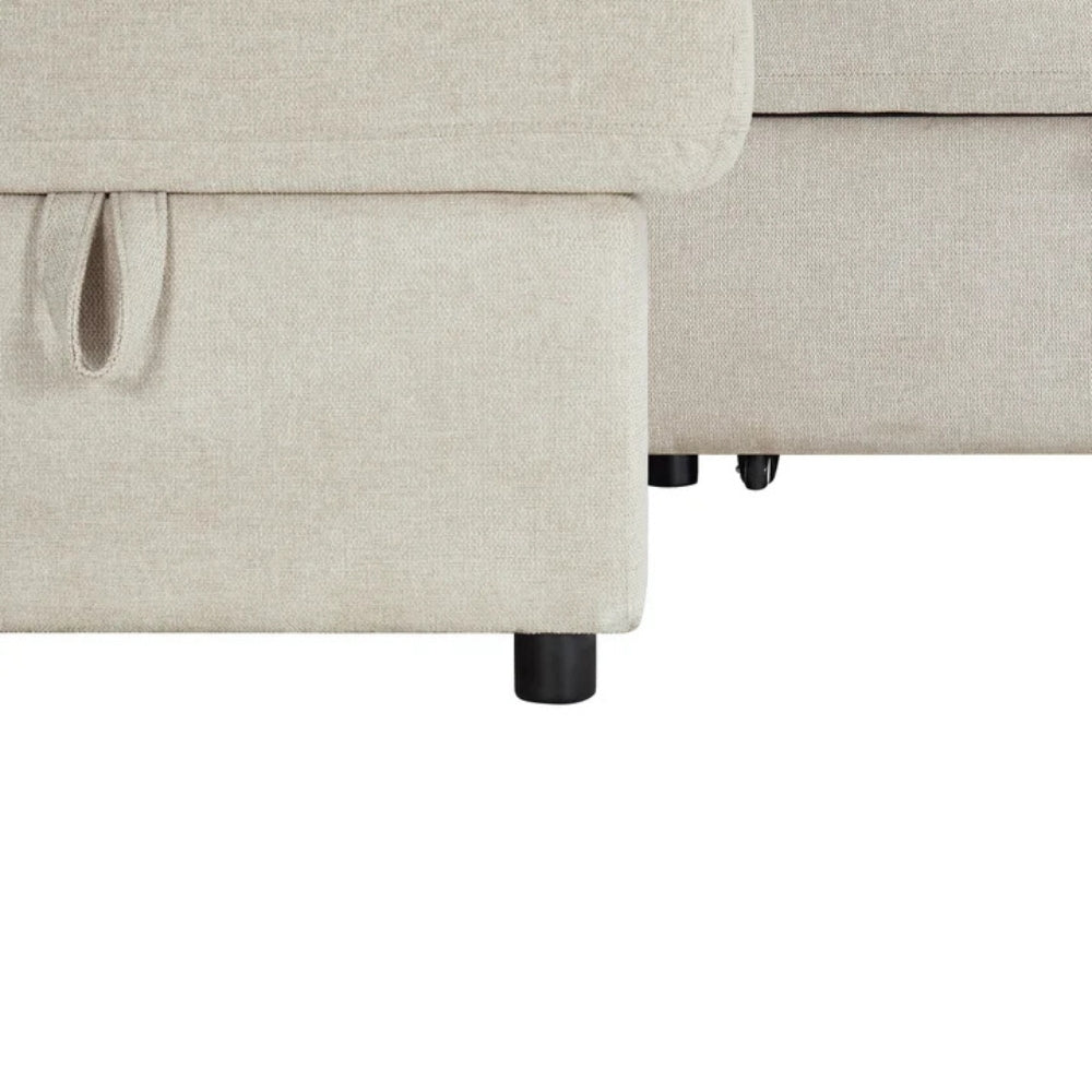 Ramona - Reversible sectional with pull-out bed and storage