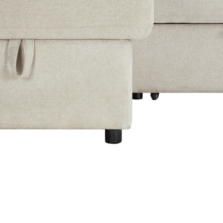 Ramona - Reversible sectional with pull-out bed and storage