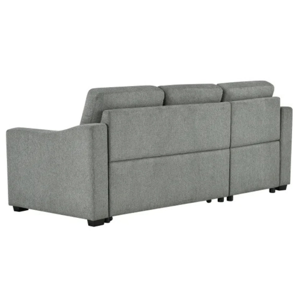 Ramona - Reversible sectional with pull-out bed and storage