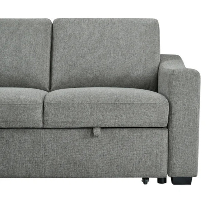 Ramona - Reversible sectional with pull-out bed and storage