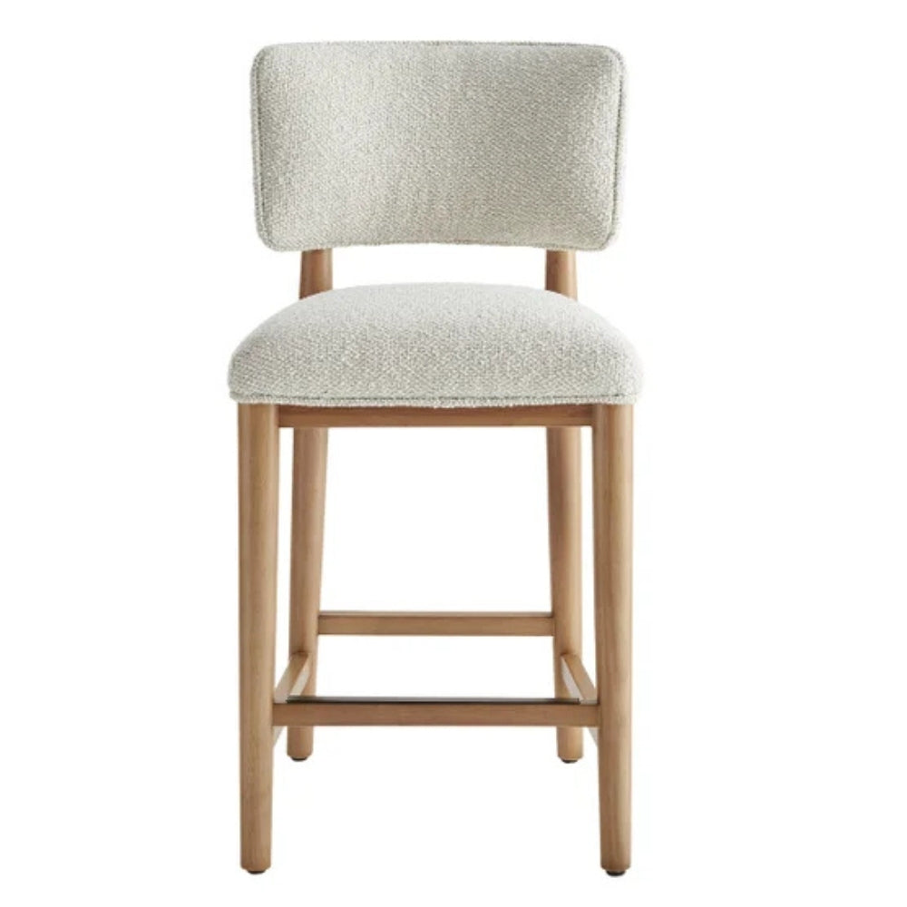Aiden & Ivy - Tate Fabric Bar Stools, Pack of 2