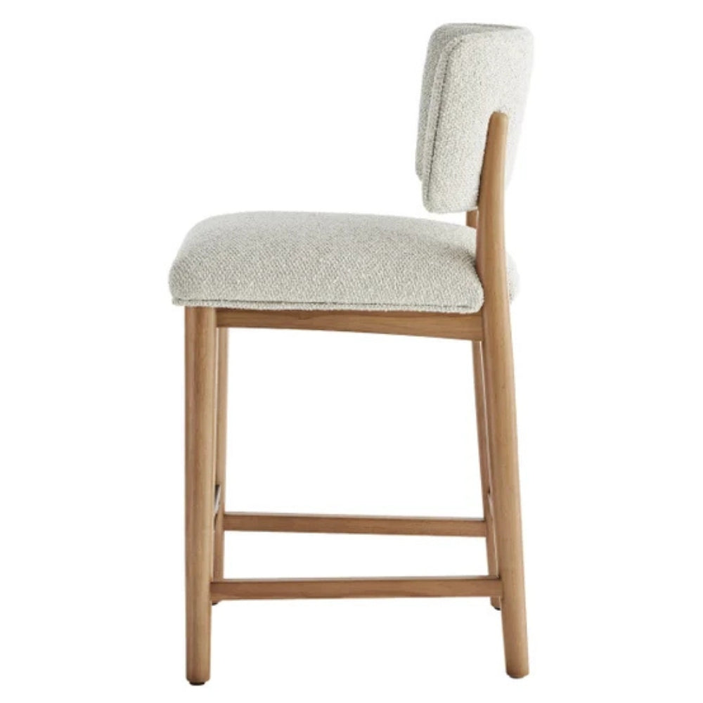 Aiden & Ivy - Tate Fabric Bar Stools, Pack of 2