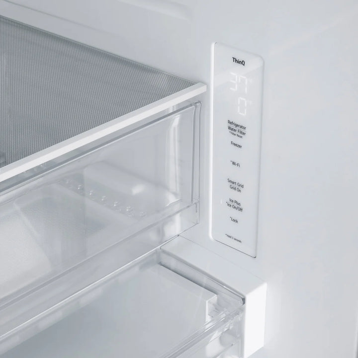 LG Bottom Freezer Refrigerator with Ice Maker