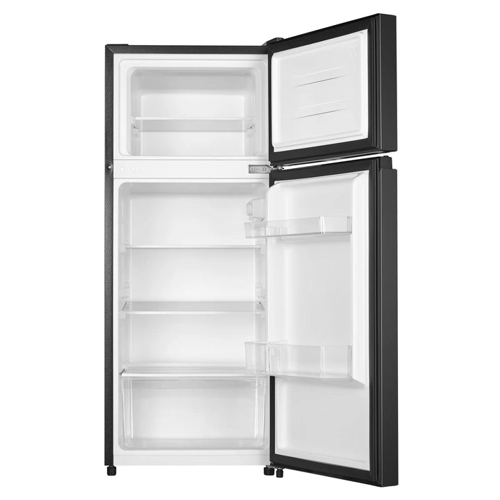 Hisense - 19" Compact Refrigerator with Top Freezer, 4.4 cu ft