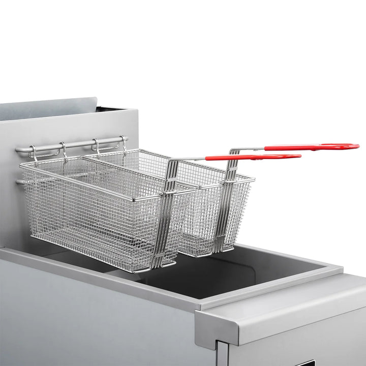 Forno - Friteuse commerciale au gaz naturel de 15,5 po