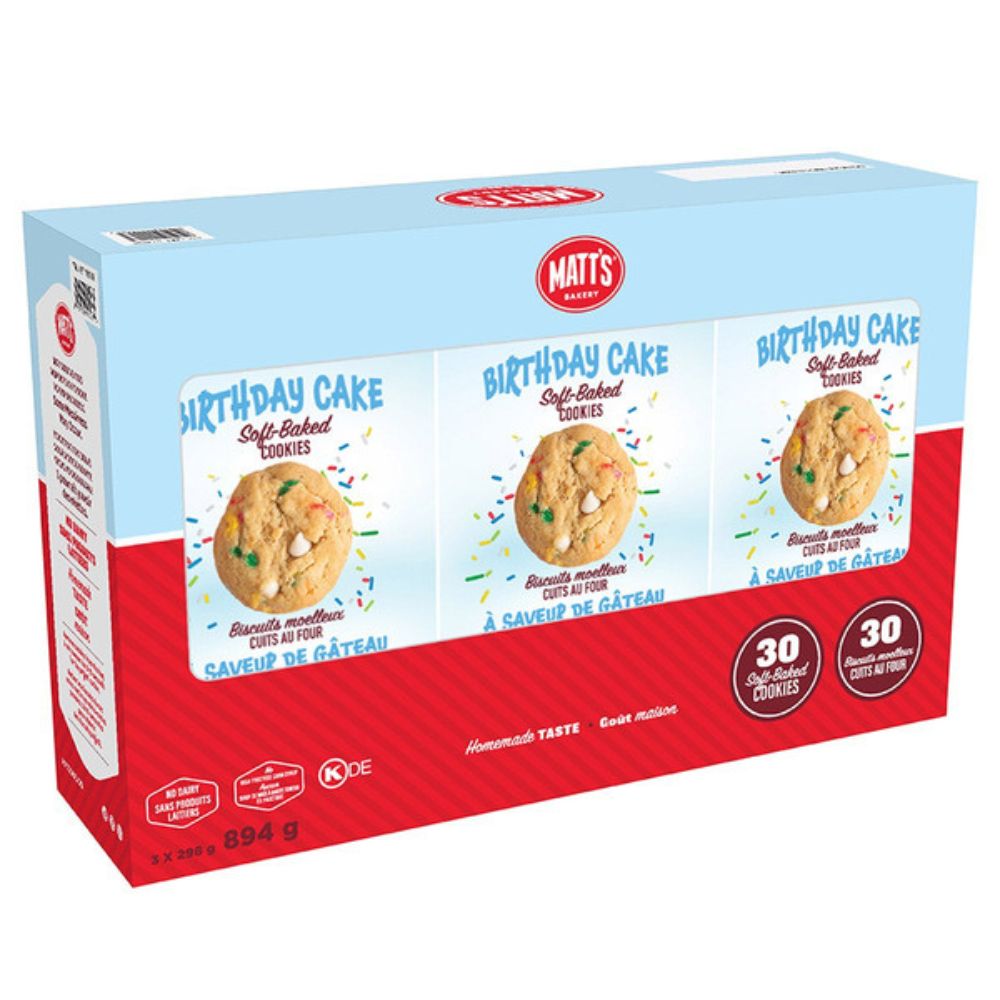 Matt's Bakery - Birthday Cake Cookie, 894 g