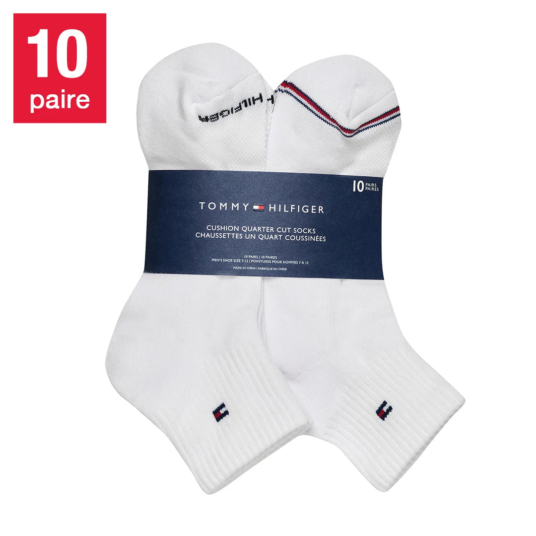 Tommy Hilfiger - Quart de chaussettes pour hommes