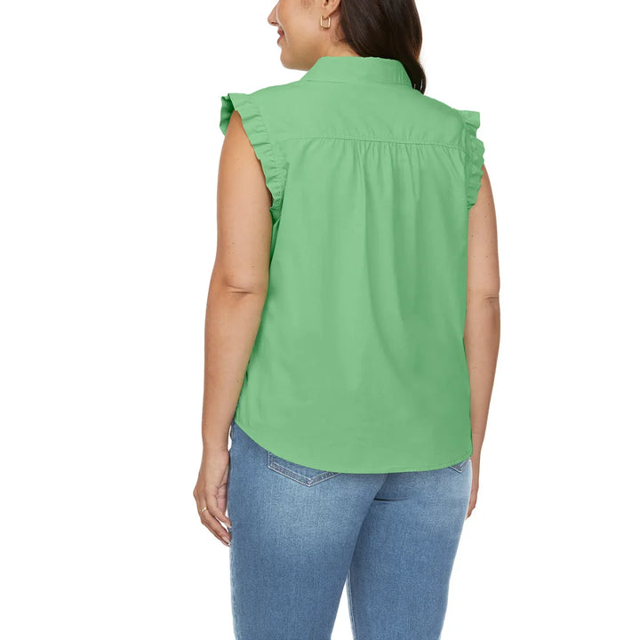 Loft - Blouse sans manches à volants