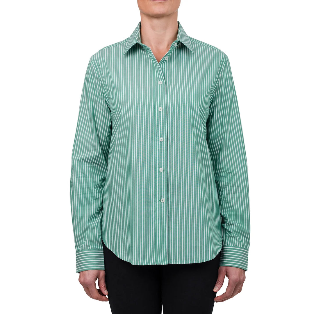 Chemise vert clair grisé coton - IVOY Chemise vert clair grisé coton - IVOY