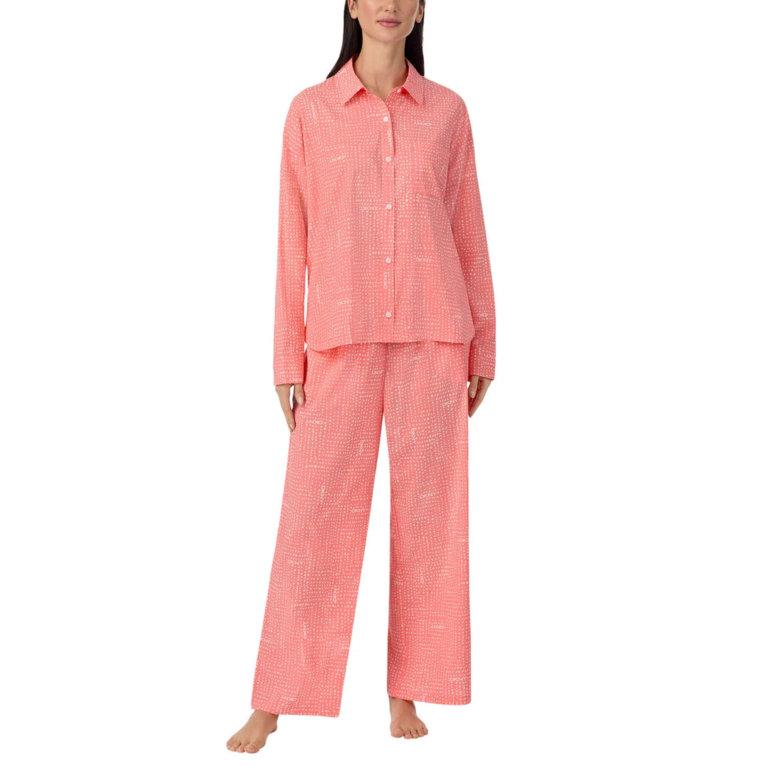 DKNY - Ensemble pyjama en linon 2 pièces