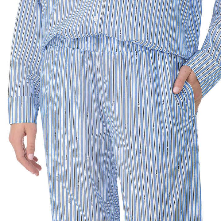 DKNY - Ensemble pyjama en linon 2 pièces