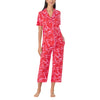 Room Service - Notched Collar Pajama Set