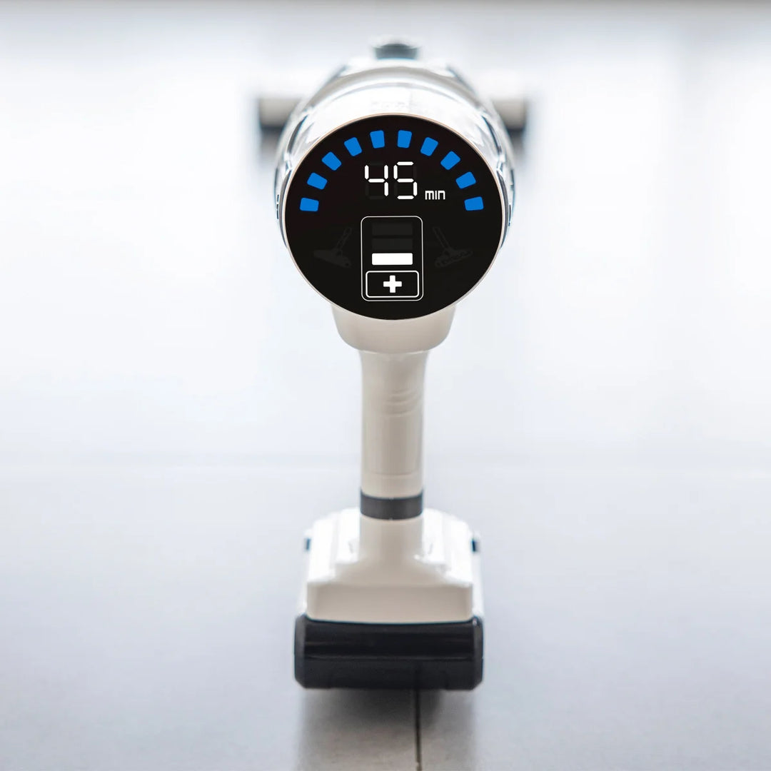 Greenworks - Aspirateur-balai 24V avec batterie et chargeur mural