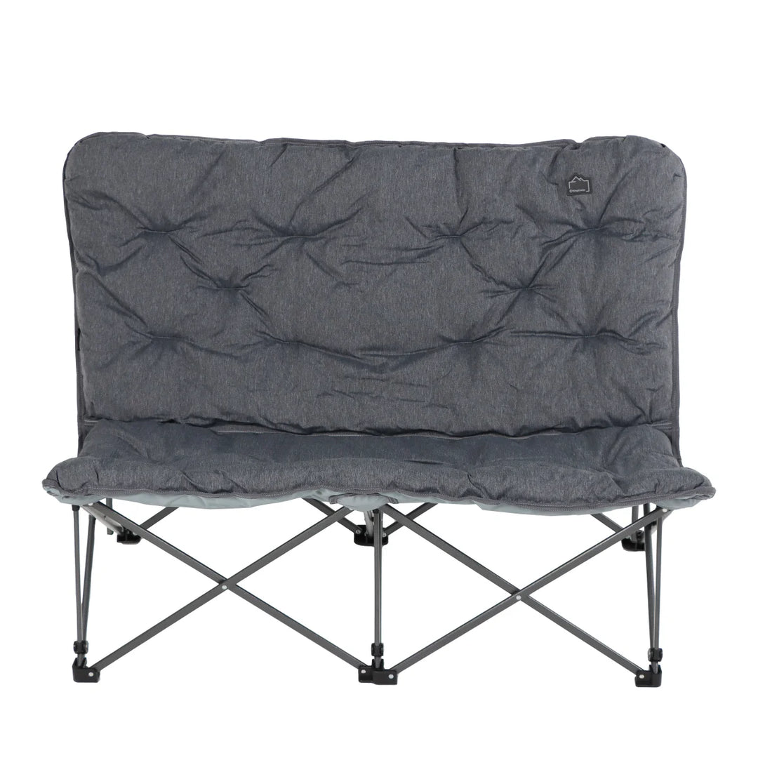 Mac Sports - Chaise de camping double rembourrée surdimensionnée - KingCamp