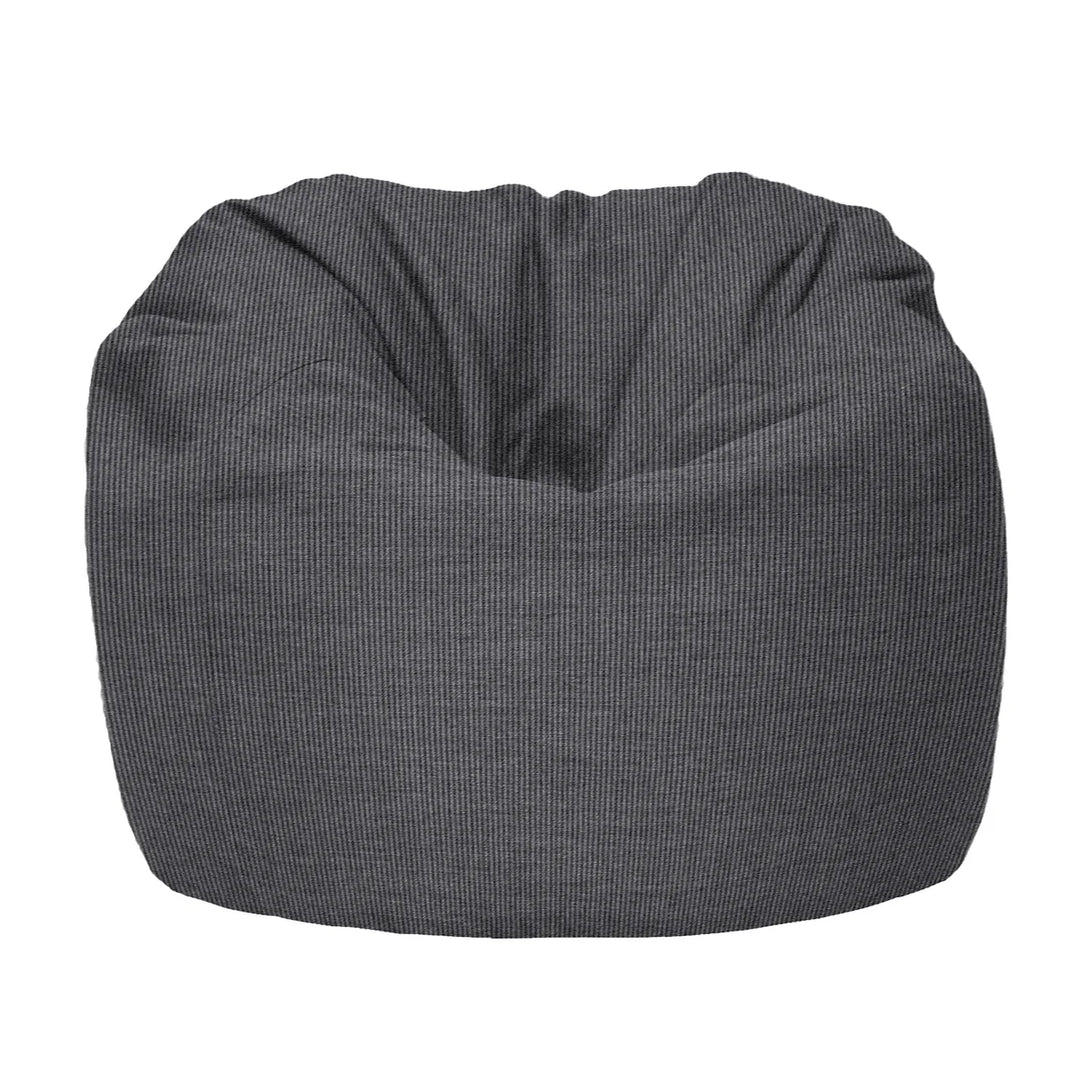 Norka Living - Pouf en velours côtelé Loa