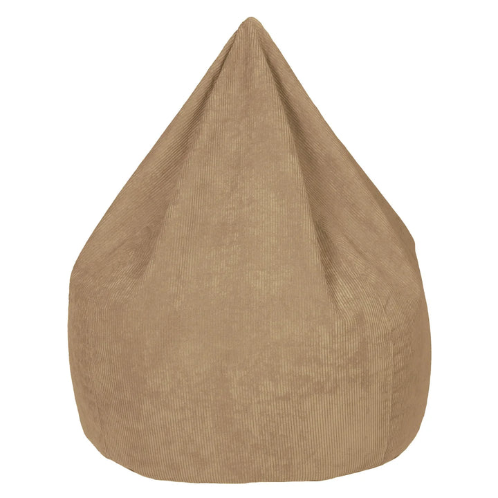 Norka Living - Pouf en velours côtelé Loa