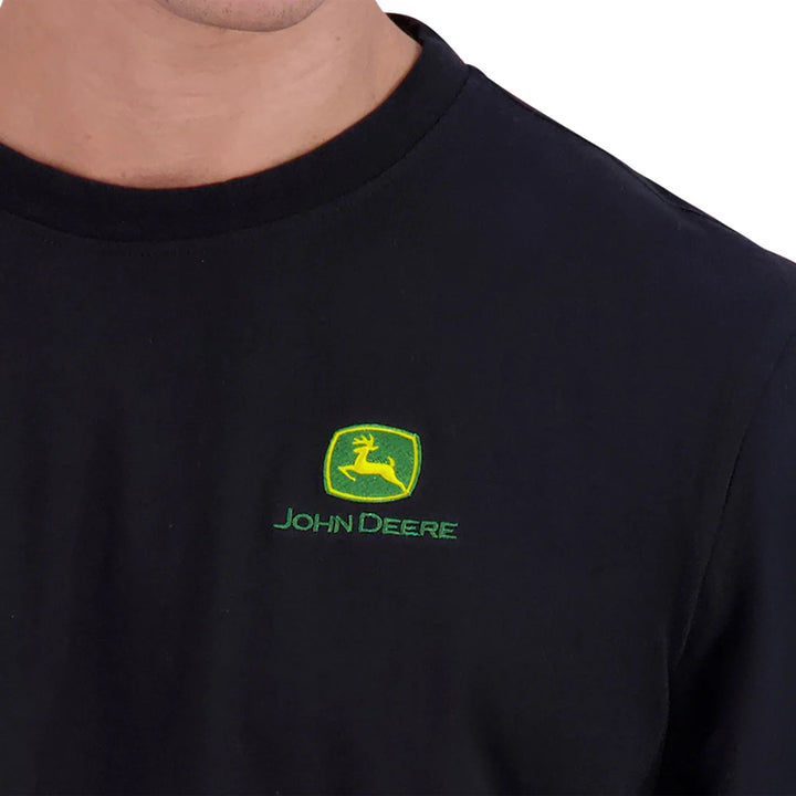 John Deere - T-shirt à logo brodé