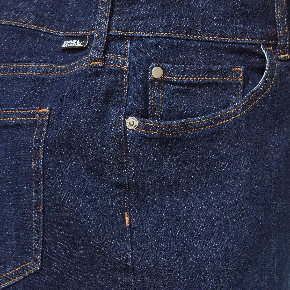 Jean court femme Eddie Bauer 18R coupe moderne bleu moyen délavé Jean court femme Eddie Bauer 18R coupe moderne bleu moyen délavé