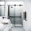 VIGO - Elan Adjustable Frameless Glass Sliding Shower Door