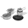 Henckels Paradigm 11-Piece Stainless Steel Cookware Set