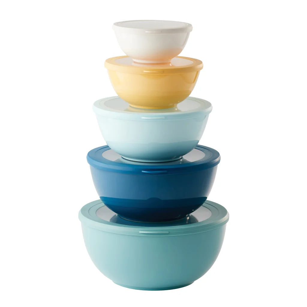 Pandex - Melamine bowl set with lids, 5 pieces