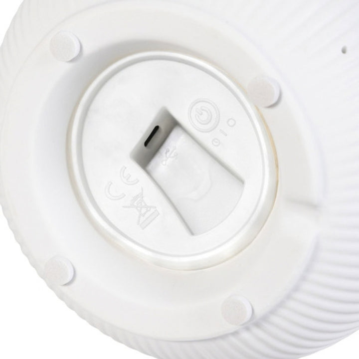 Evergreen - Lanterne à DEL en porcelaine, 2 pièces
