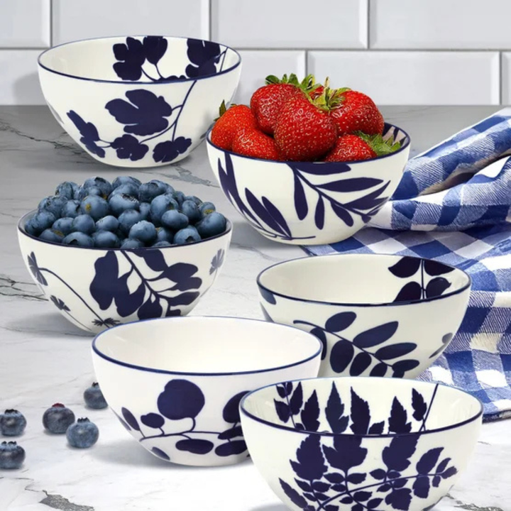 Certified Arbor - Arbor Stoneware Bowls, 6 pieces