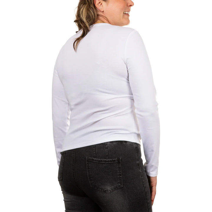 Calvin Klein - Chandail henley en maille à manches longues