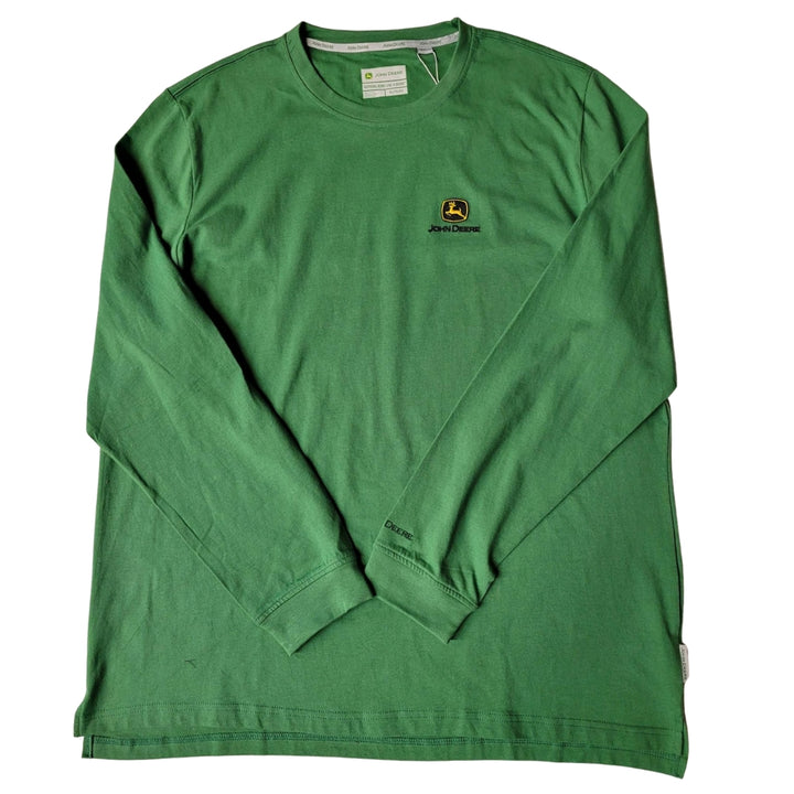 John Deere - Chandail à manches longues en jersey brodé