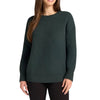 Matty M - Waffle Knit Crew Neck Sweater