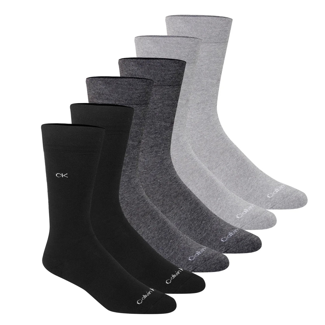 Calvin Klein - Chaussettes habillées, 6 paires
