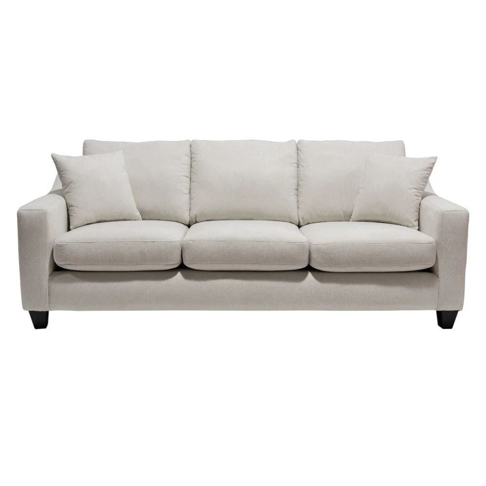 Minhas - 3-seater fabric sofa