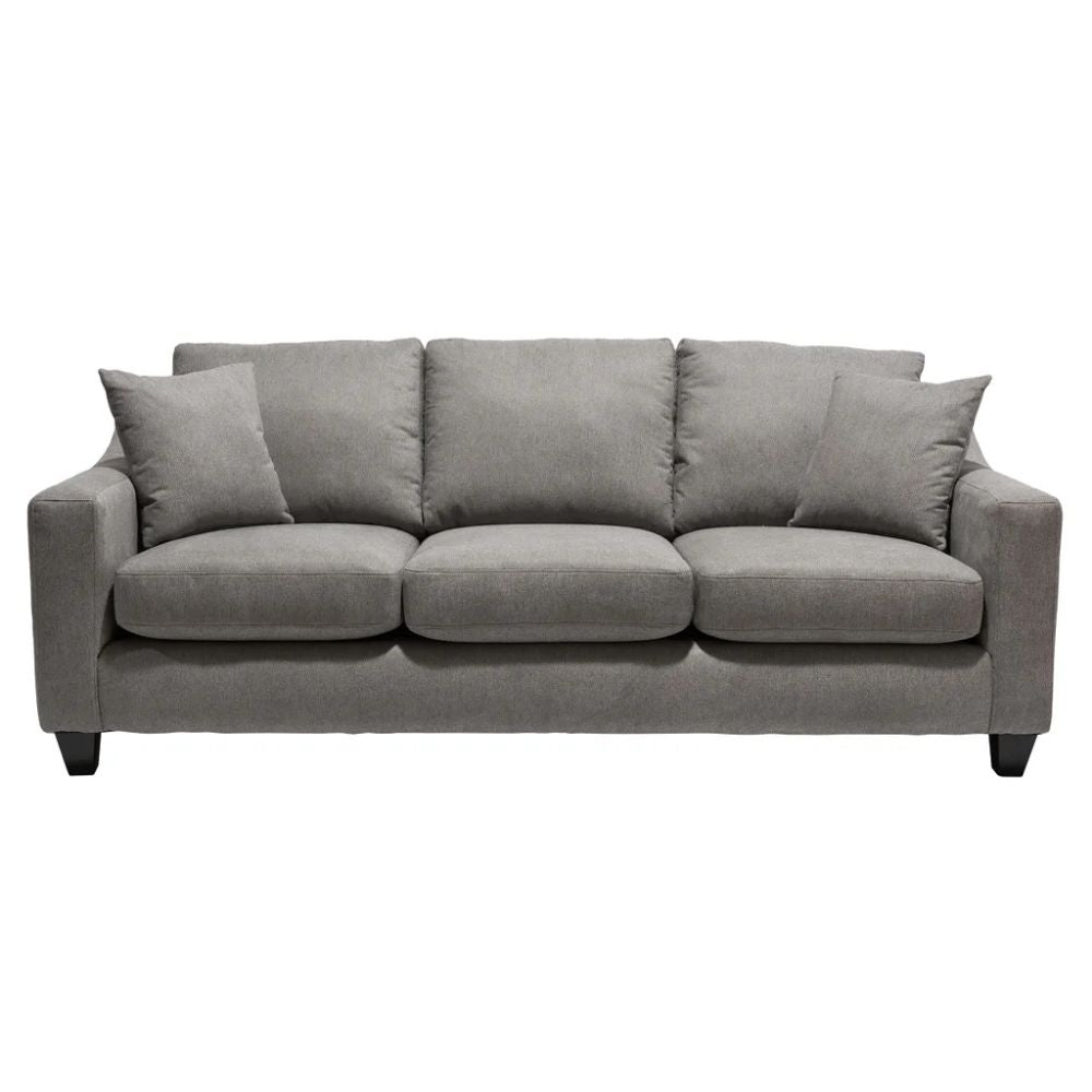 Minhas - 3-seater fabric sofa