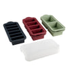 Trudeau - Clever Cubes Silicone Freezer Trays with Lids, Pack of 5