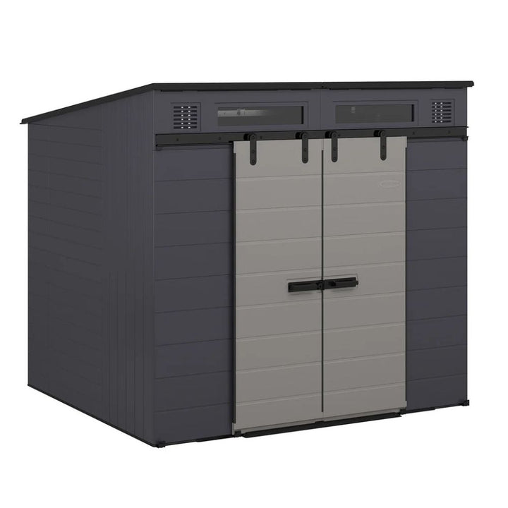 Suncast - 8 x 7 ft shed with double barn door