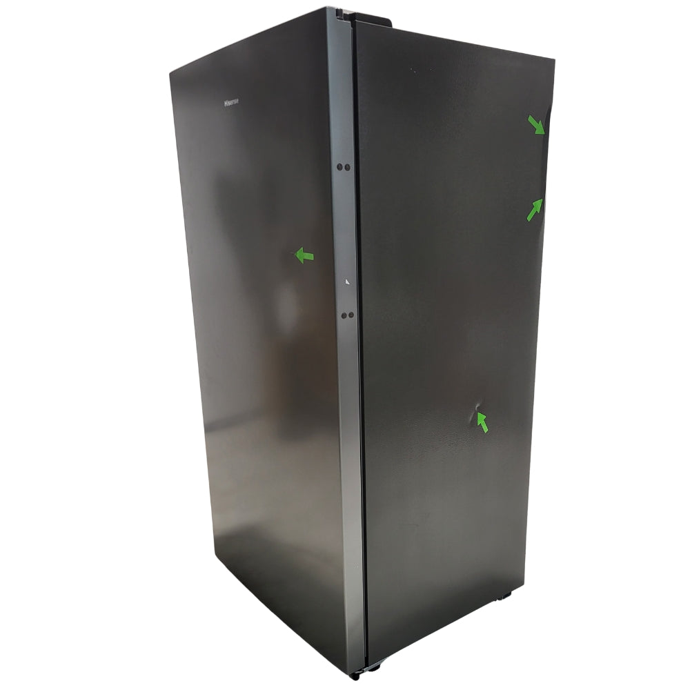 Hisense - Réfrigérateur ou congélateur vertical convertible de 17 pi³