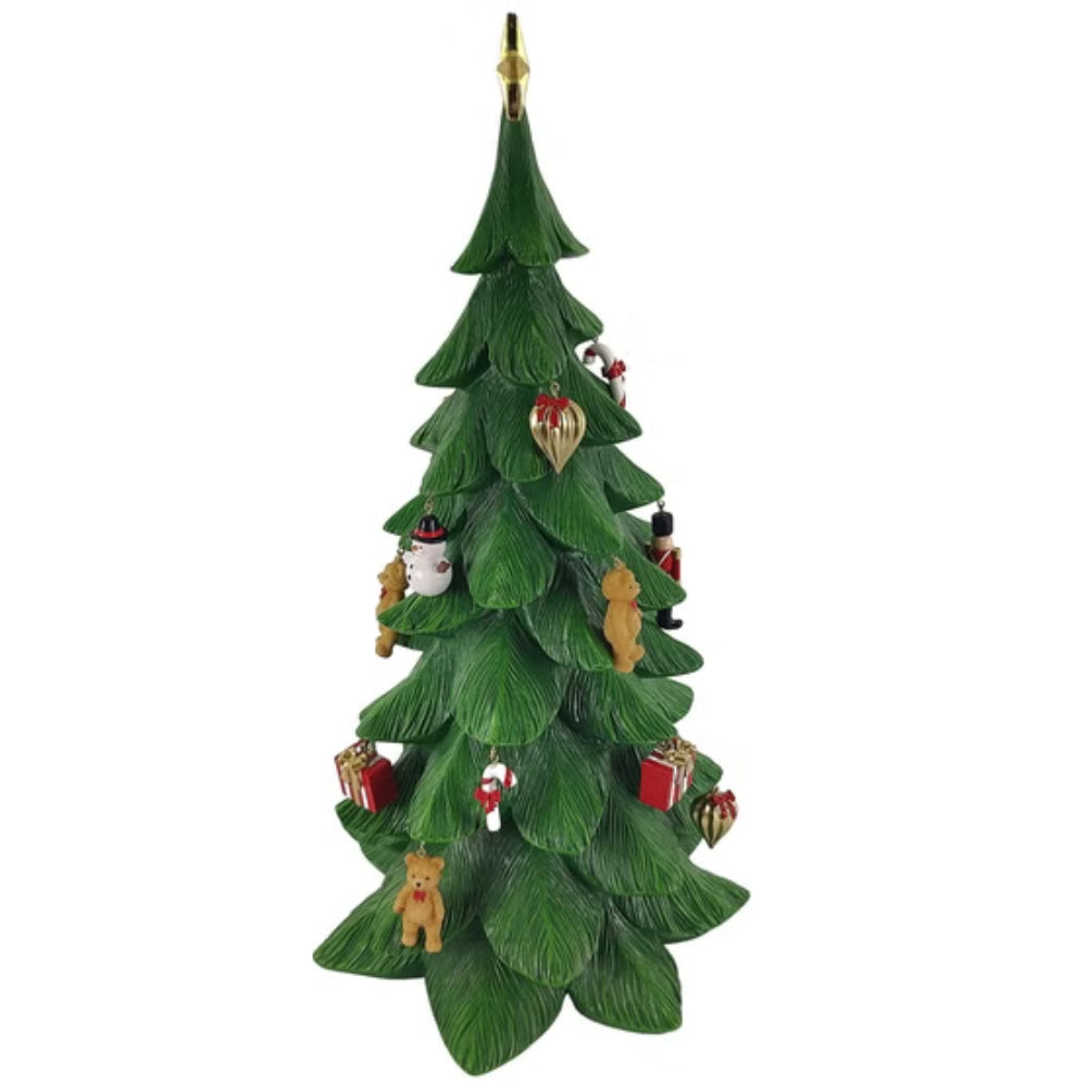 Sapin de Noël avec ornements suspendus 50.6 cm (19.9 po)