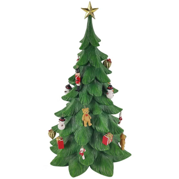 Sapin de Noël avec ornements suspendus 50.6 cm (19.9 po)