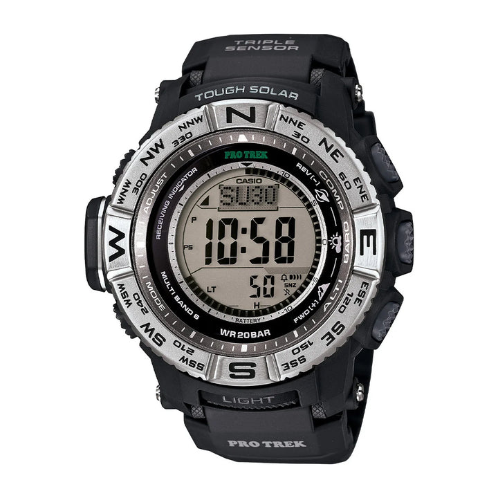 Casio - Montre homme PRO TREK à triple capteur - PRW-3500-1