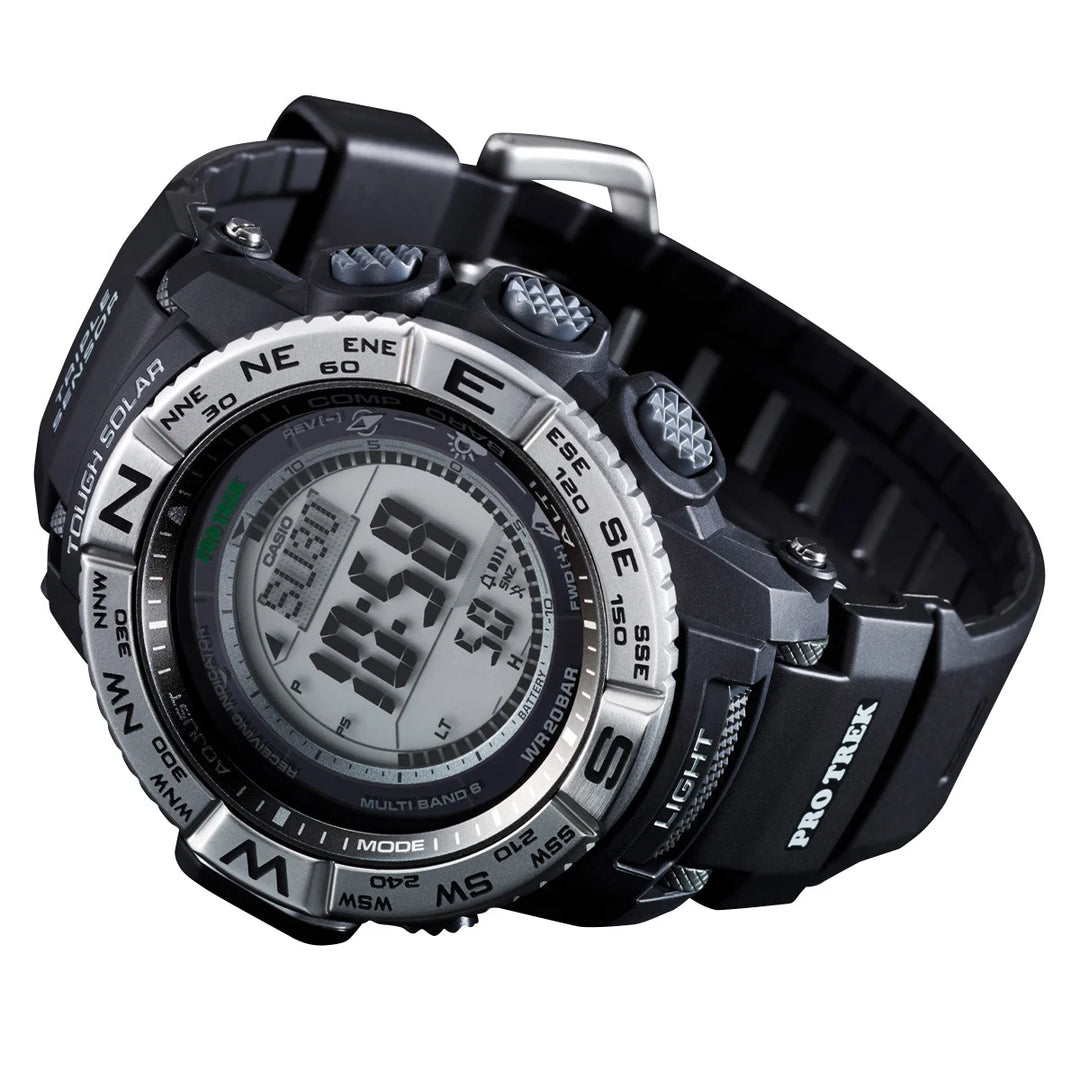 Casio - Montre homme PRO TREK à triple capteur - PRW-3500-1