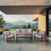 Stockholm - 4-Piece Patio Conversation Set