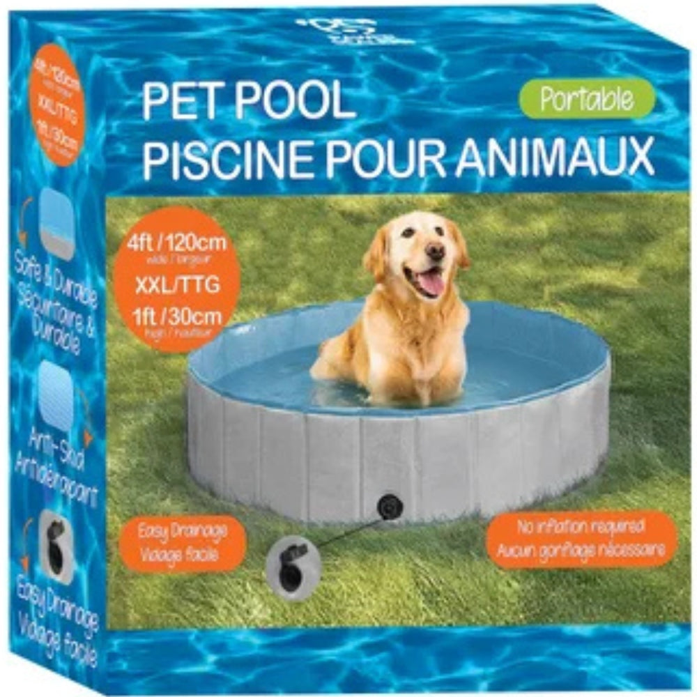 Piscine pour animaux portable