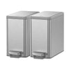 EKO - 6.7 L pedal bin, pack of 2
