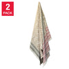 Made in Portugal - Serviette de plage Fouta, paquet de 2