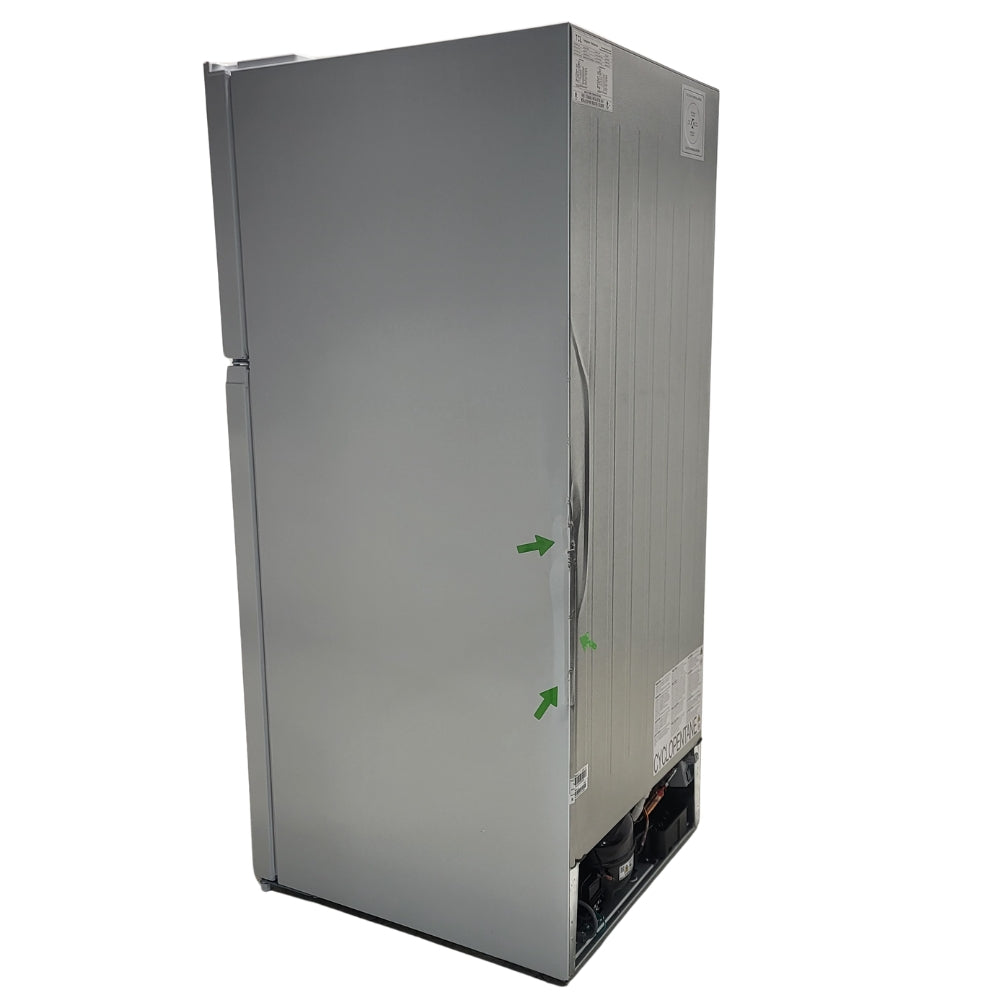 TCL - Top Freezer Refrigerator with Reversible Door, 28", 18 cu ft