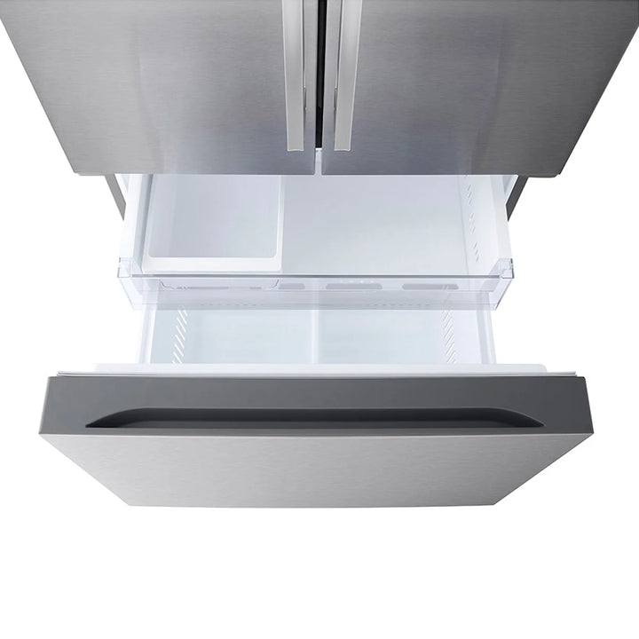 LG - Réfrigérateur à portes françaises 33 po, 25 pi³