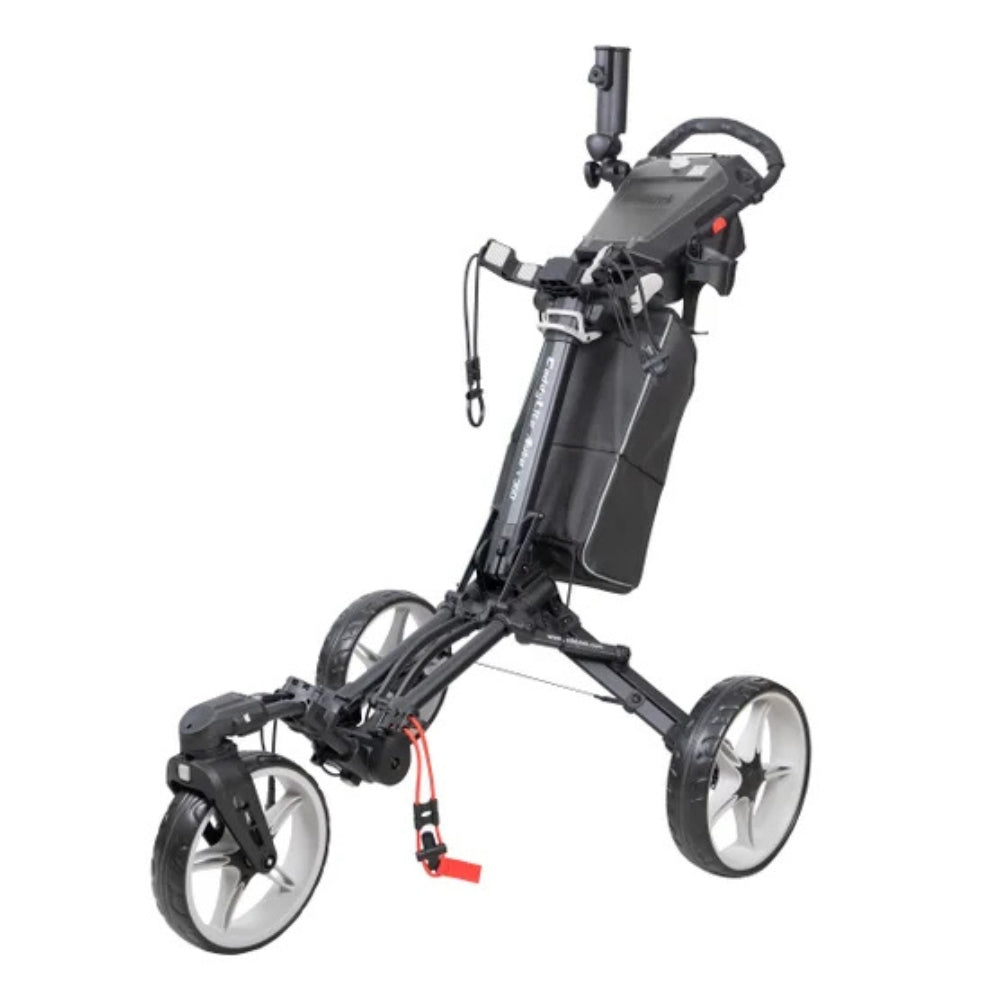 Caddytek - Chariot de golf compact à 3 roues avec sac isotherme