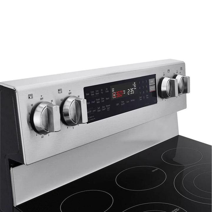 LG - Cuisinière électrique 30 po autonome avec système de cuisson sous vide