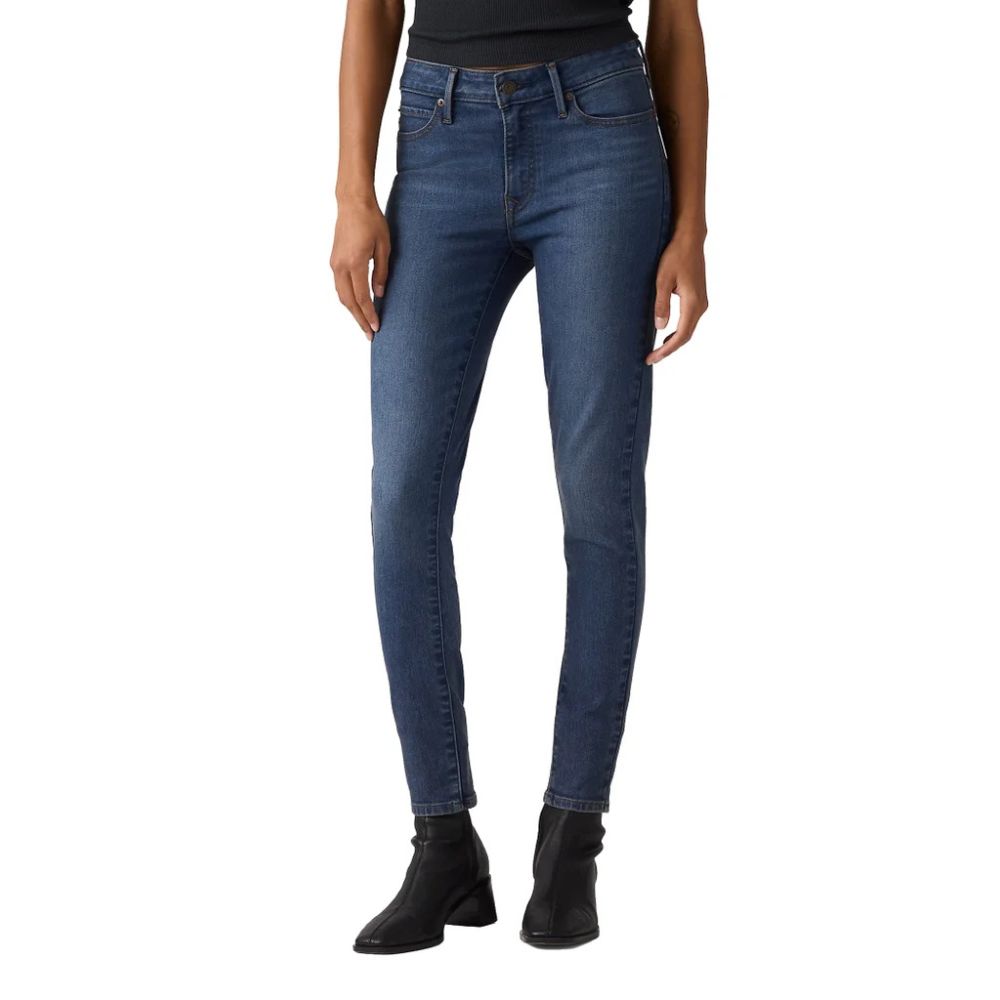 Levis - Mid-rise slim jeans